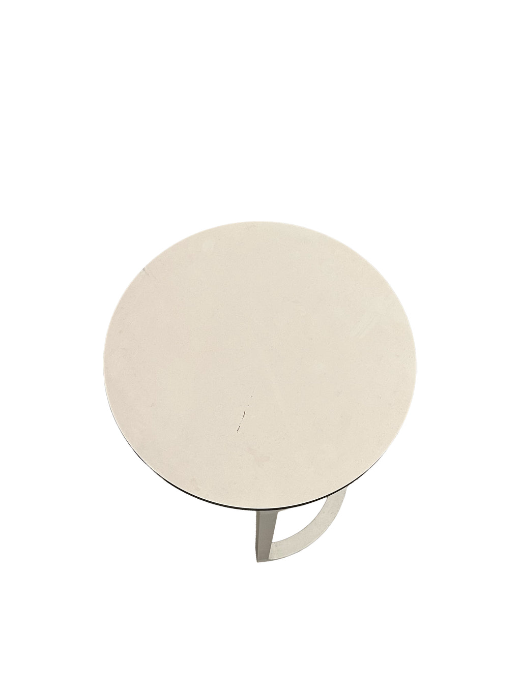 Nest table large only Alum base timb top
