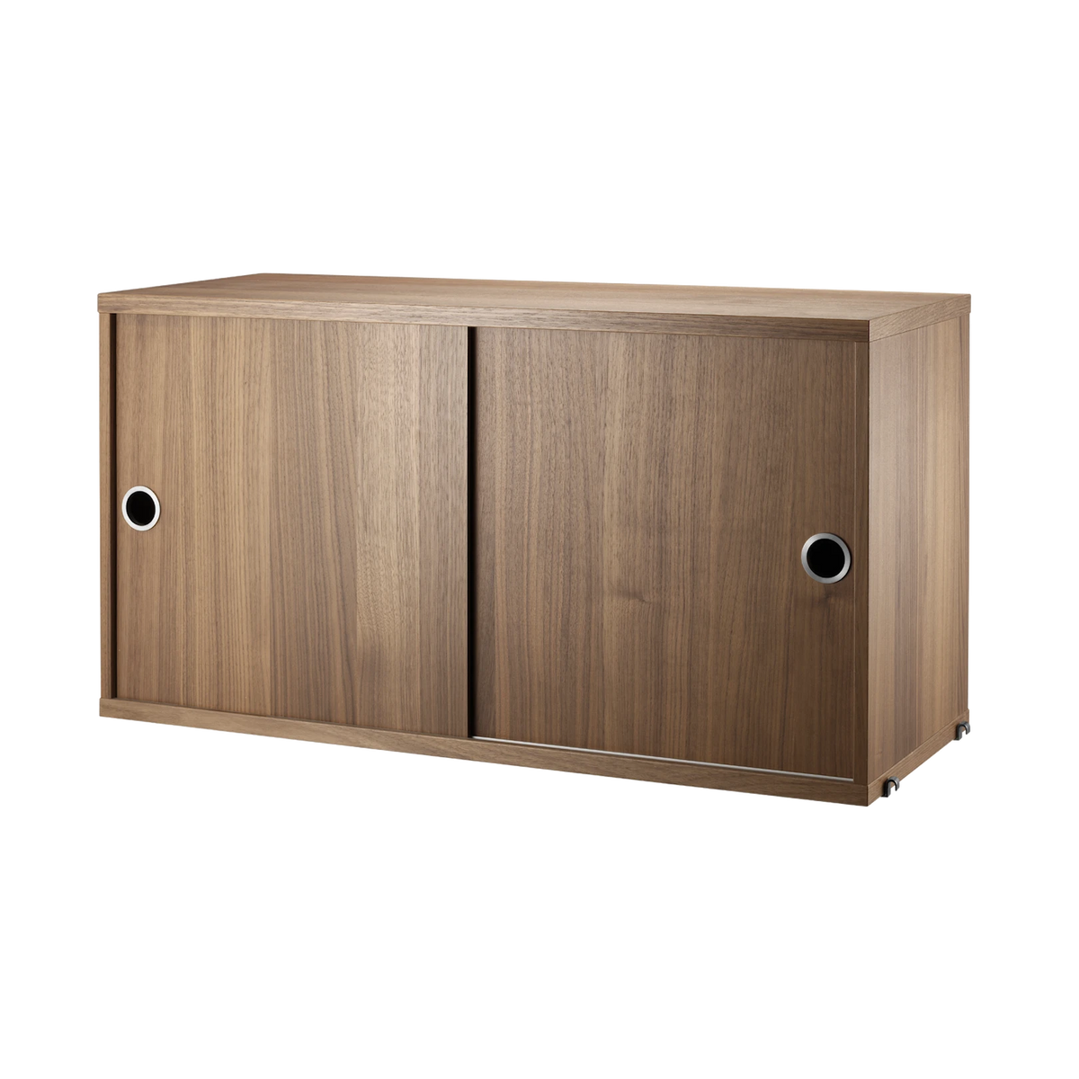 String Cabinet with Sliding Doors