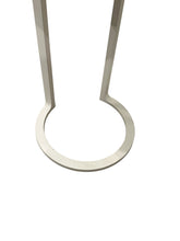 Nest table large only Alum base timb top